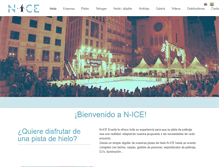 Tablet Screenshot of n-ice.net